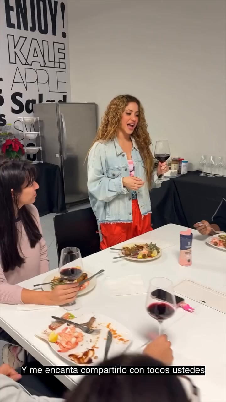 Shakira Celebró Acción De Gracias
