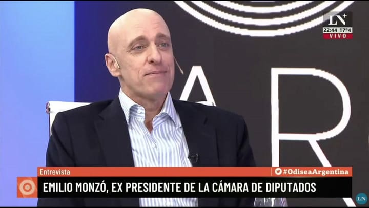 Emilio Monzó habló sobre la “riesgosa” sucesión de Mauricio Macri
