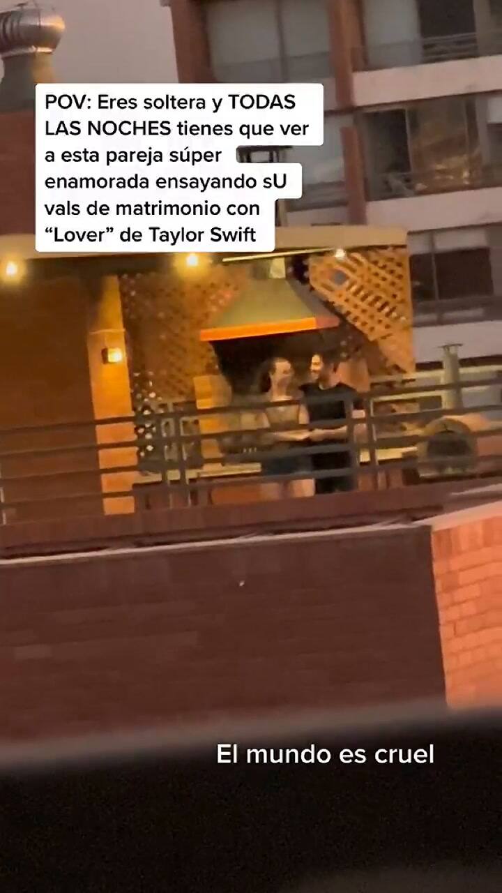 El video de los vecinos de una tiktoker que se volvió viral
