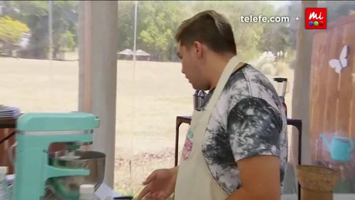 Gastón hizo emocionar a Christophe