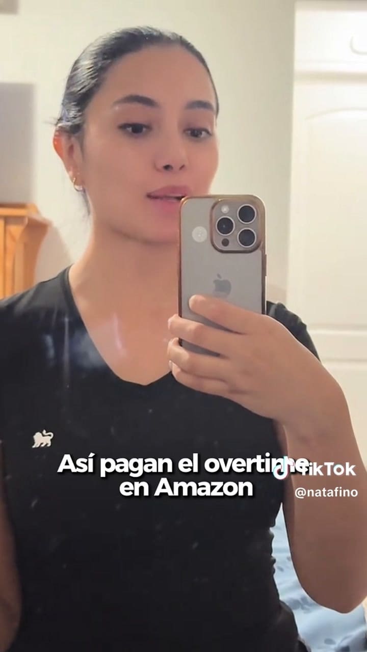 La trabajadora colombiana explicó que su pago base es de US$19,50, pero el overtime llegó a US$23 por hora