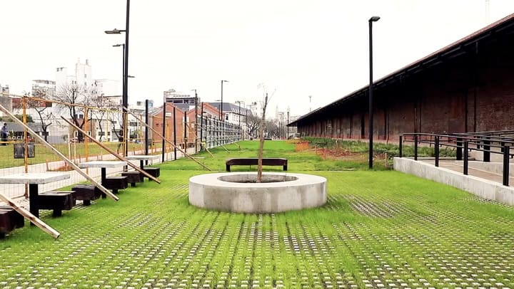 Inauguraron el Parque de la Estación