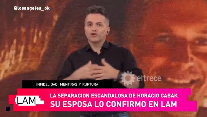 Ángel de Brito habló con Verónica Soldato, la ex de Horacio Cabak