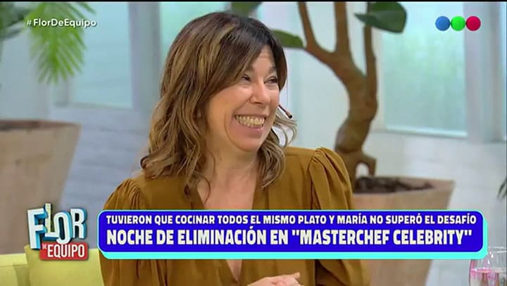 María O’ Donnell dio detalles de la gala en la que terminó siendo eliminada de MasterChef - Fuente: