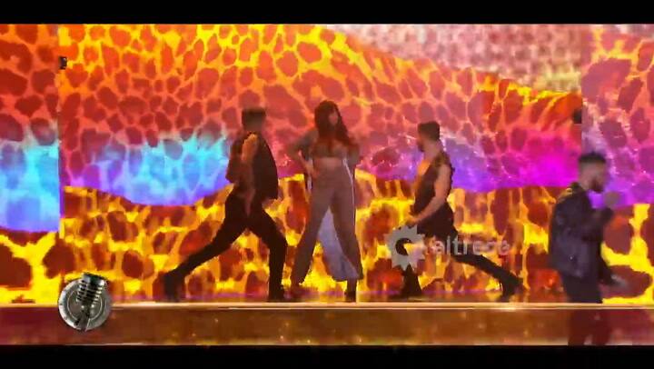 Cantando 2020. Charlotte Caniggia cantó en inglés - Fuente: eltrece