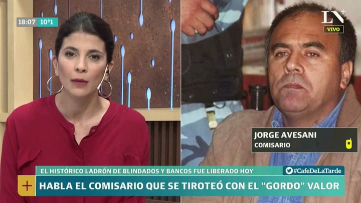 El comisario que se enfrentó con el Gordo Valor