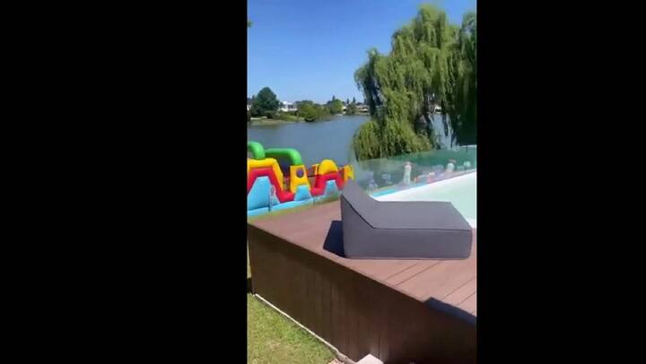 Así fue el cumpleaños temático del hijo de Wanda Nara