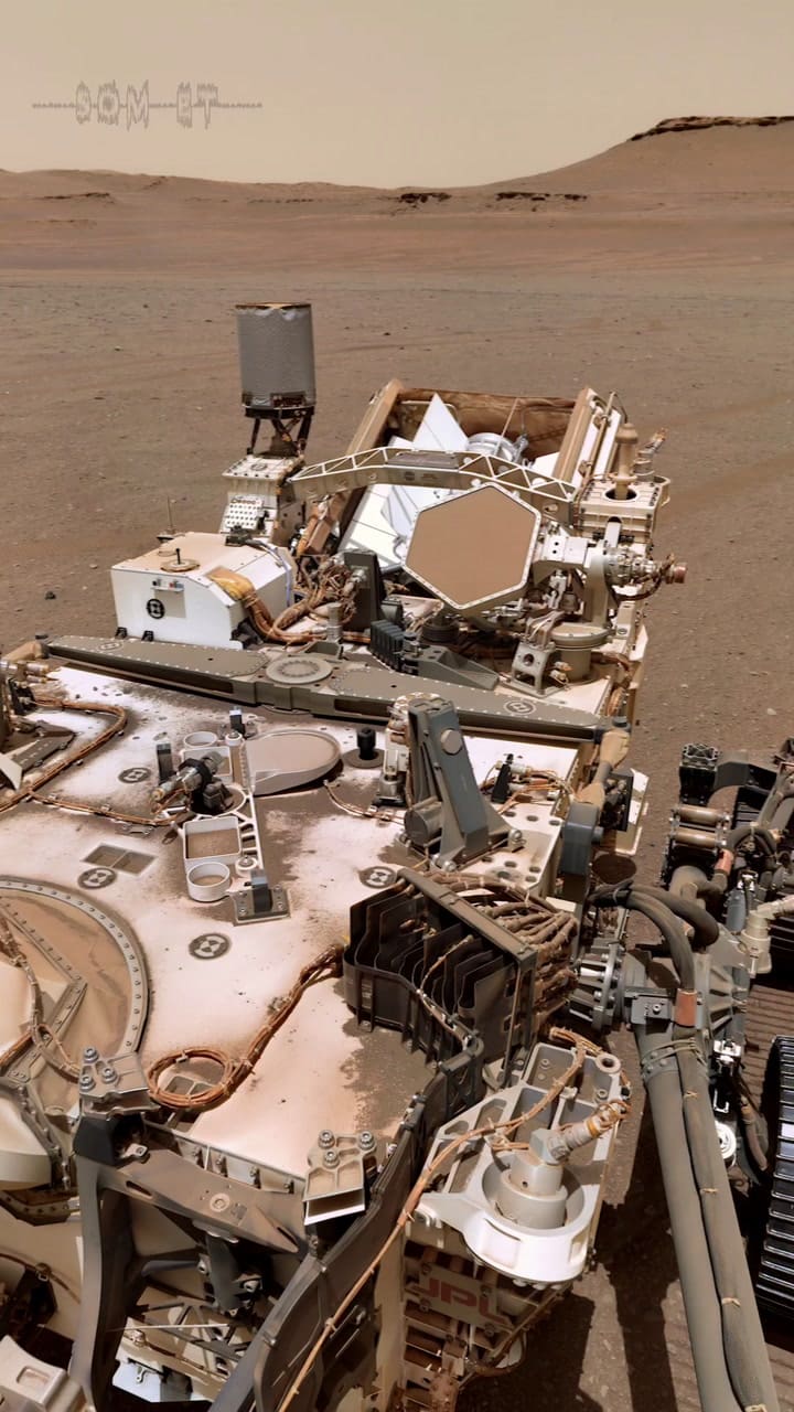 Así es el rover Perseverance