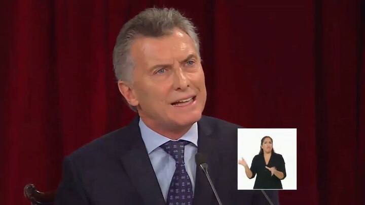 Macri ante el Congreso: 'Necesitamos menos relato y más verdad'