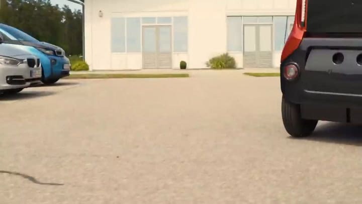 Cómo es el primer “auto plegable”