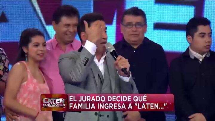 La familia Lattanzio en Laten Corazones (telefe)