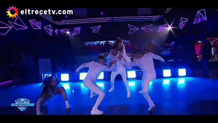 Cinthia y Martín presentaron un gran número - Fuente: El Trece