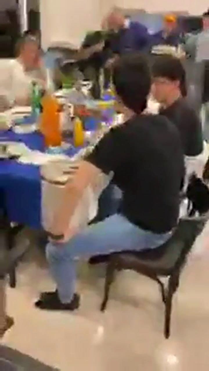 Rompieron la cuarentena y lo transmitieron por Facebook