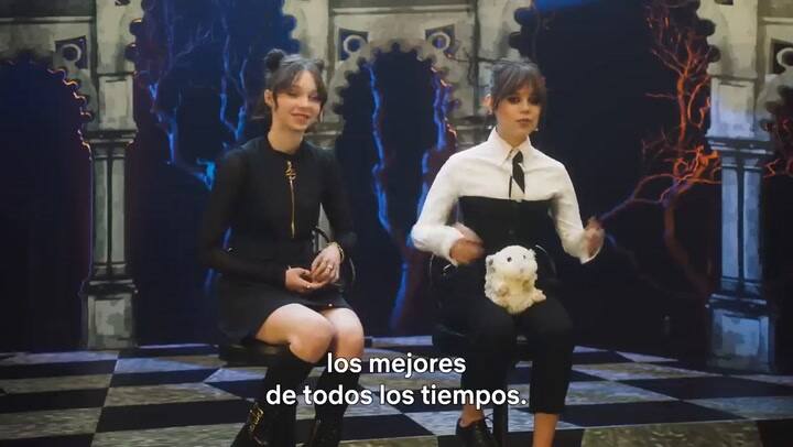 La reacción de Jenna Ortega, la actriz de“Merlina”, cuando le mencionaron a Lionel Messi en una entr