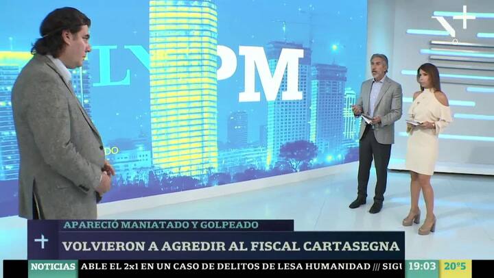 Agredieron al fiscal Cartasegna en su despacho