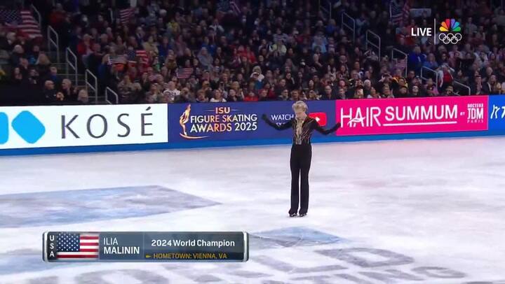 La rutina perfecta de Malinin en los Juegos Olímpicos de Invierno