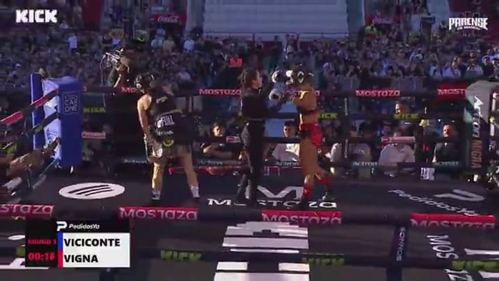 Flor Vigna dio pelea y se consagró como bicampeona del evento organizado por Luquitas Rodríguez