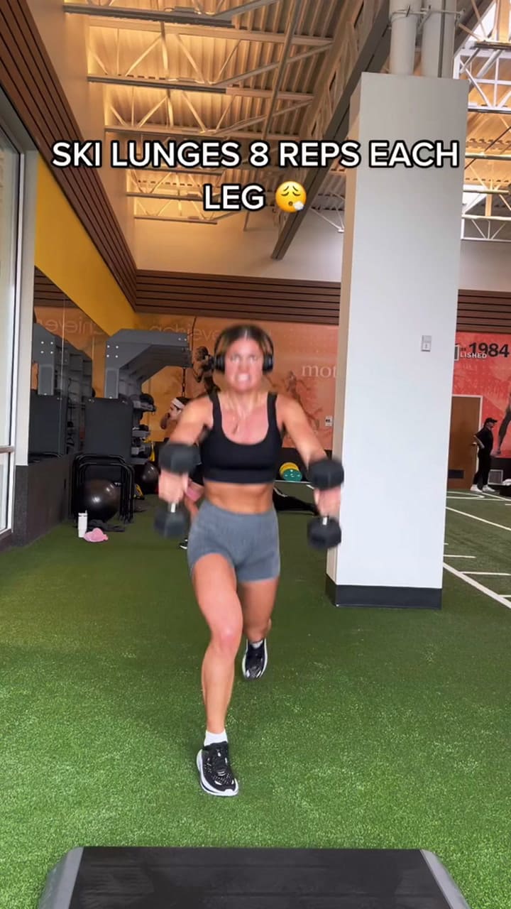 Full Body Hiit If You’re Like Me And Get Bored Just Running On A Treadmill For Cardio Days Do This Dumbbell Only Full Body Hiit Instead!! I Promise It Won’t Disappoint!!