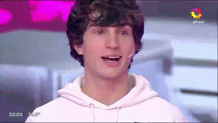 Franco es estudiante de Ingeniería mecánica y participó de Los 8 escalones