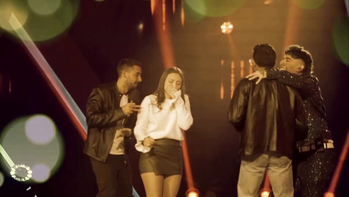 Los detalles del momento en que Michael le pidió casamiento a su novia en La Voz Argentina