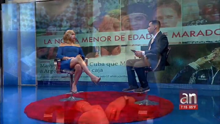 Nuevo testimonio de la novia cubana de 16 años de Maradona: “Probé la cocaína por complacerlo”