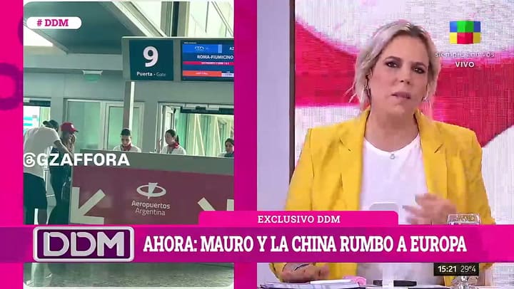 A qué destino internacional viajaron la China Suárez y Mauro Icardi