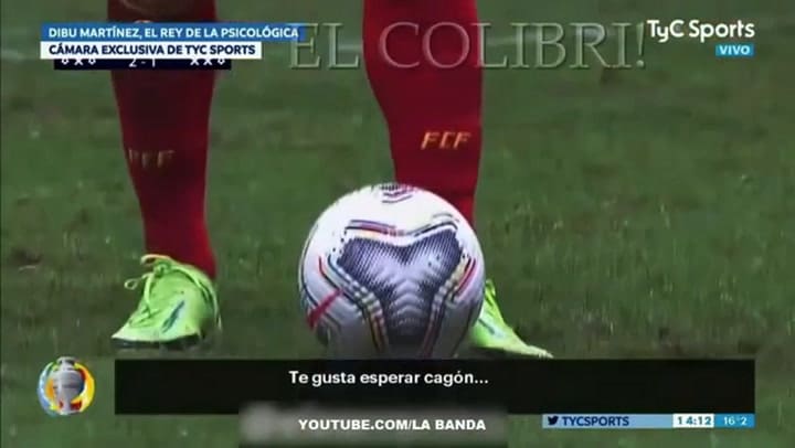 El cruce verbal entre Dibu Martínez y Miguel Borja