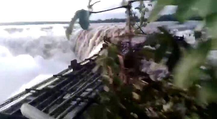 Desborde en cataratas