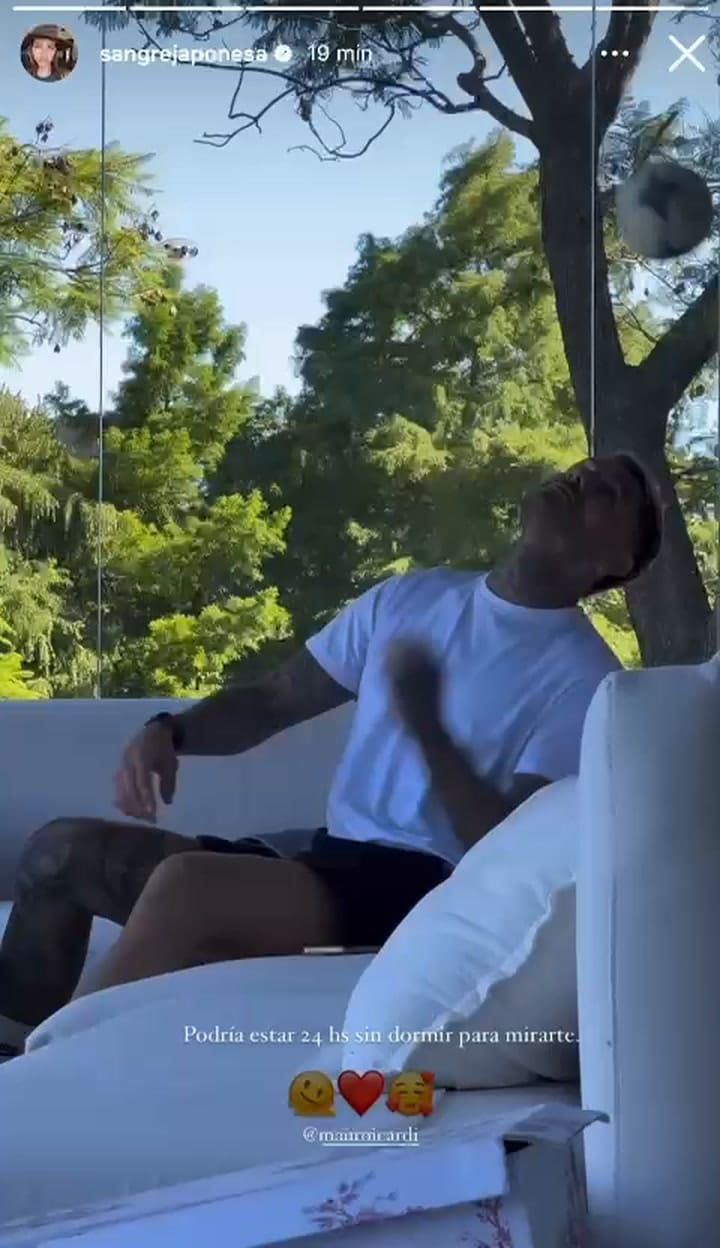 El video que subió la China Suárez con Icardi