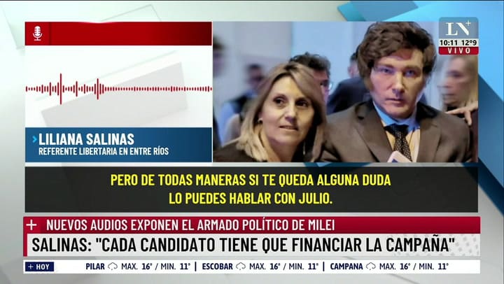 Liliana Salinas: 'Cada candidato tiene que financiar la campaña'