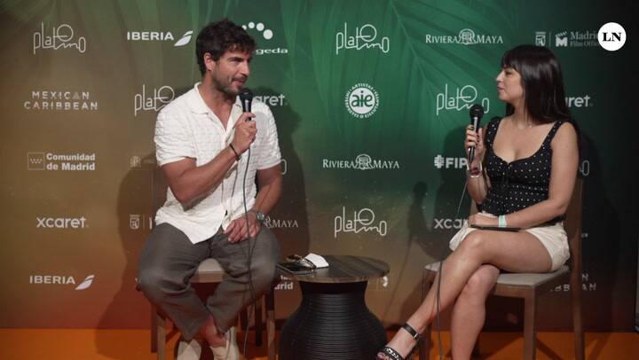 Maxi Iglesias: "Me encantaría volver a la Argentina"
