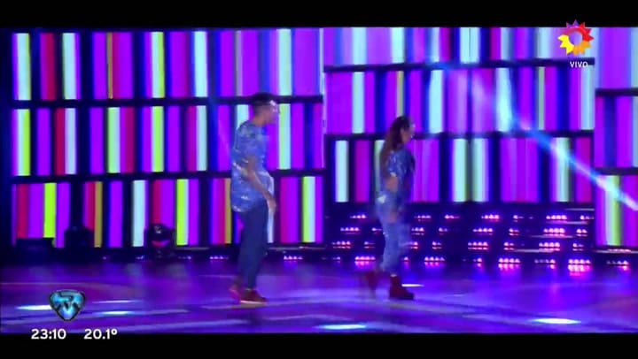 Así bailó Tyago, el hijo de La Bomba, junto a Barby Silenzi