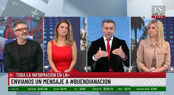 La chicana deNovaresio a Majul después de que River perdió el Superclásico