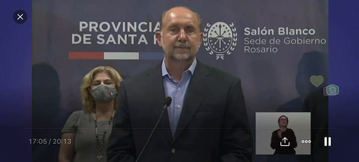 Los dichos de Omar Perotti