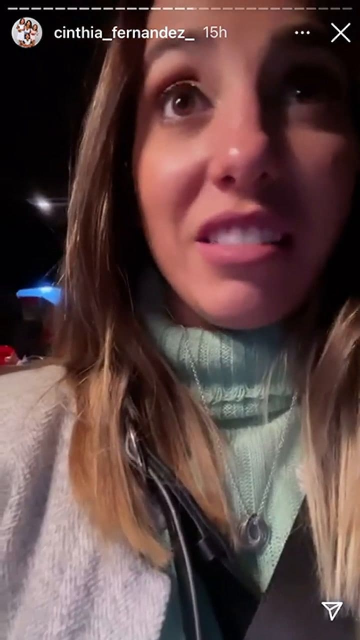 Cinthia Fernández confirmó su candidatura en las redes sociales