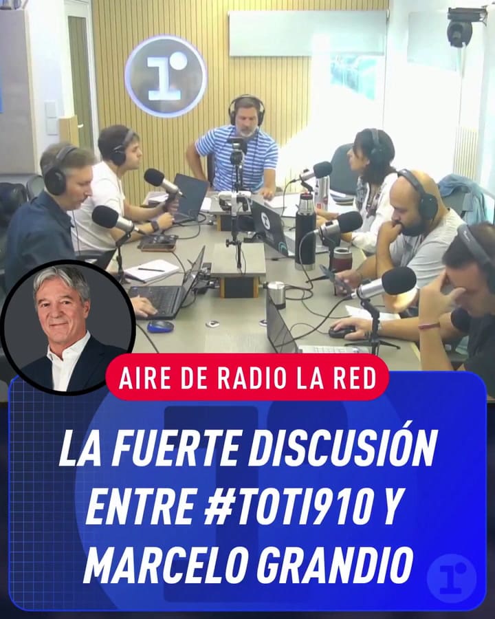 Fuerte cruce entre Toti Pasman y Marcelo Grandio