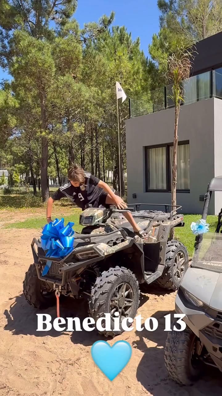 El costosísimo regalo de Wanda Nara a su hijo Benedicto