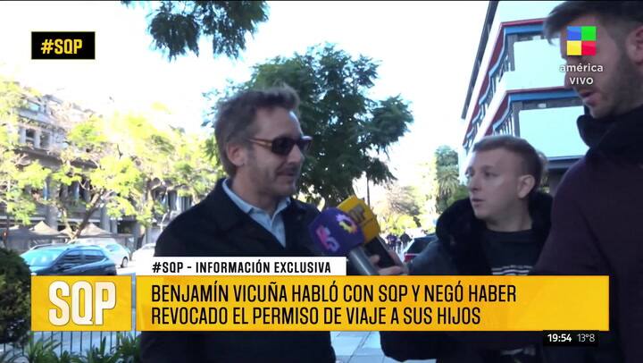 Benjamín Vicuña habló del acuerdo con la China Suárez