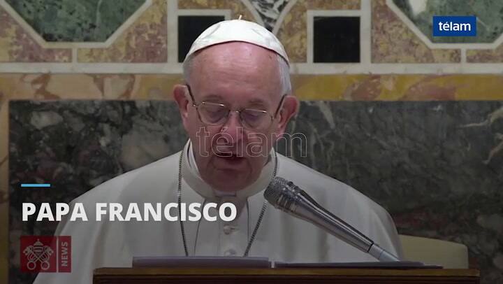 El papa Francisco pidió diálogo para resolver las crisis en Venezuela - Fuente: Telam