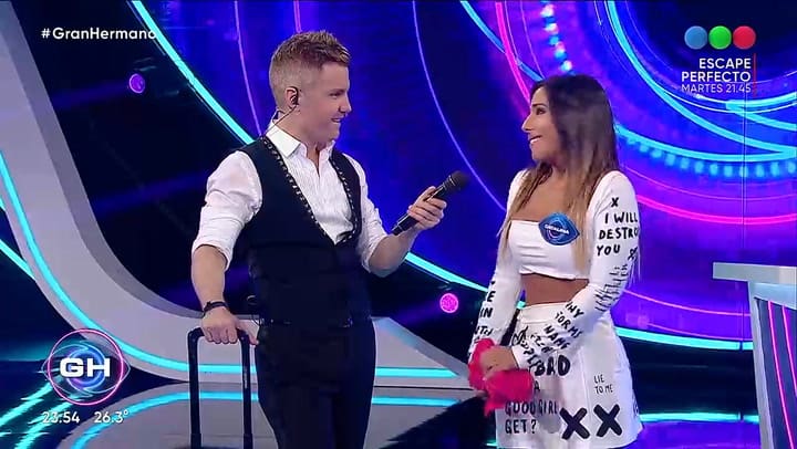 Asi es Catalina, la participante que que estuvo con un jugador de la seleccion argentina