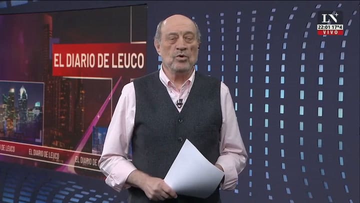 Carlos Saúl Milei o Javier Menem; Leuco le da su palabra