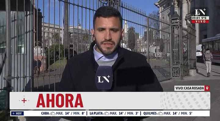 Reunión de Gabinete en la Casa Rosada
