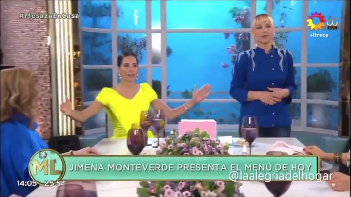 La rebeldía de Jimen Monteverde ante el festejo boquense en la mesa de MIrtha