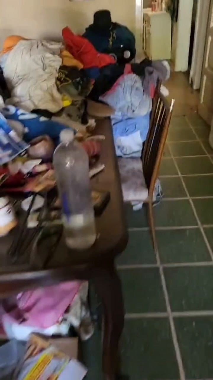 La casa donde Leandro vivió con sus padres por más de treinta años