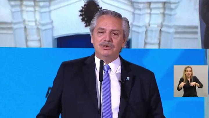 Alberto Fernández: 'Yo vine acá a terminar con los odiadores seriales' - Fuente: Casa Rosada