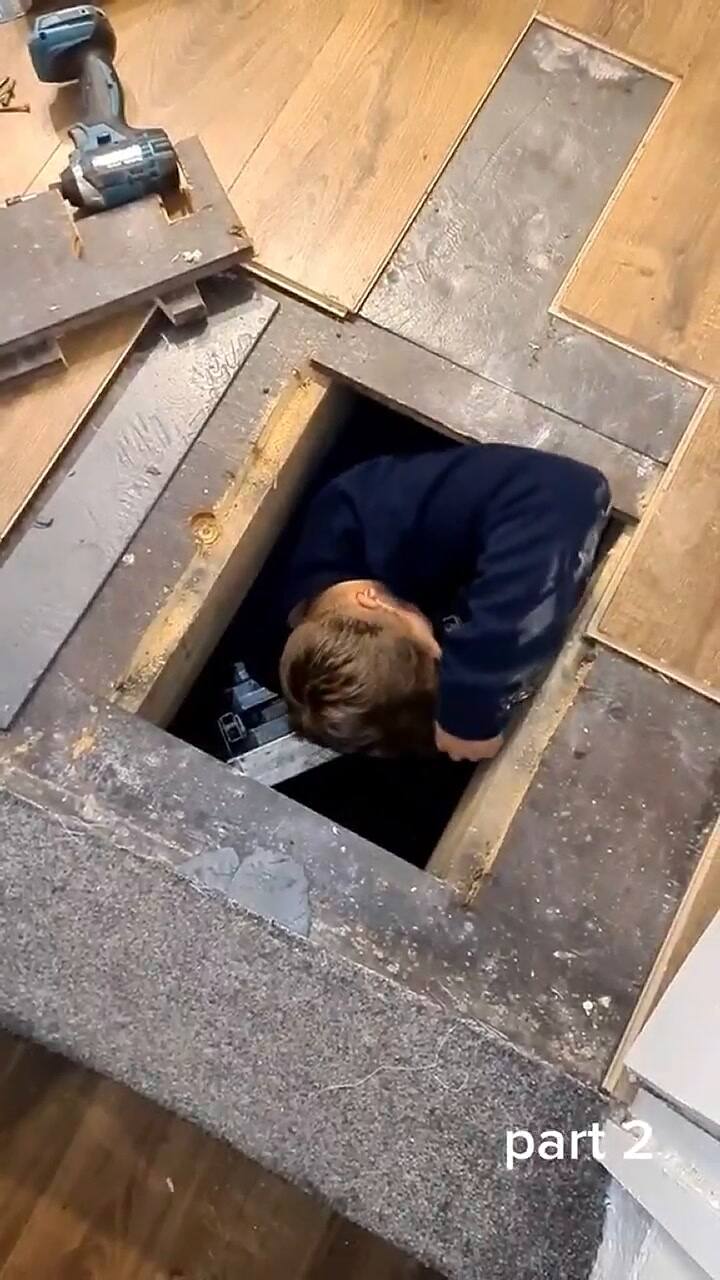 Encontró un sótano antiguo debajo de unas tablas de su casa, parte 2