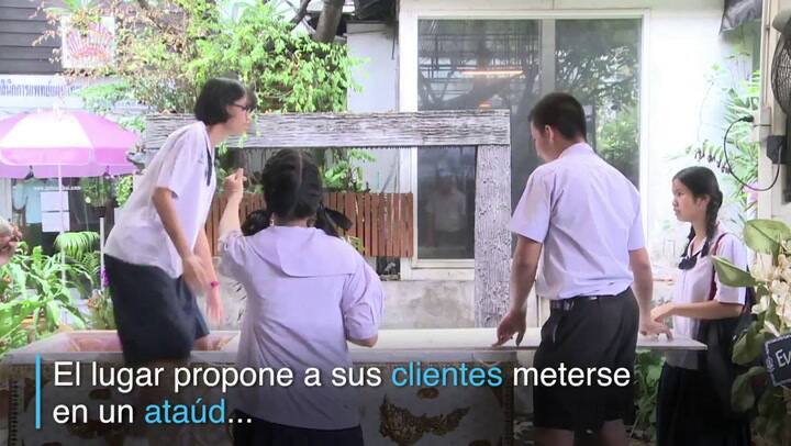 Morirse por un café en Bangkok - Fuente: AFP