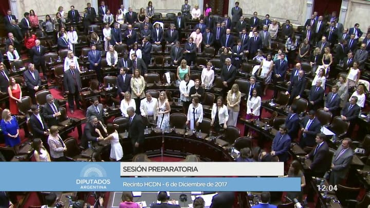 Así juraron Russo, Salvarezza, Vallejos, Villa y Yasky