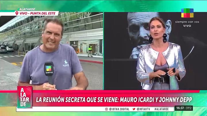 Aseguran que Mauro Icardi podria reunirse con Jihnny Depp