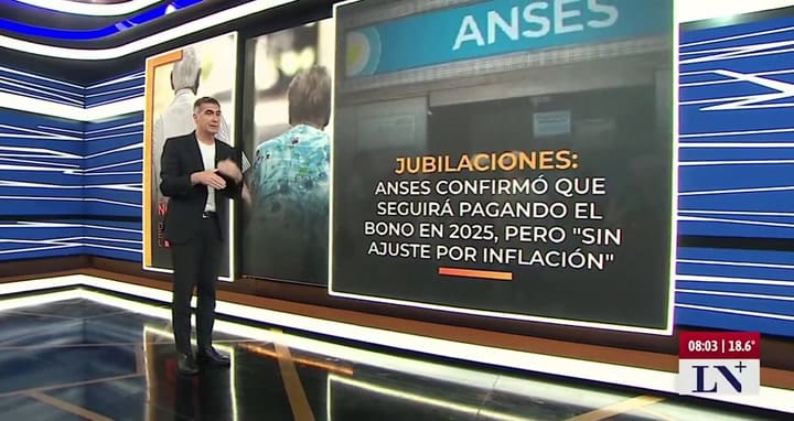 Seguirá el pago del bono de $70.000 para jubilados en 2025
